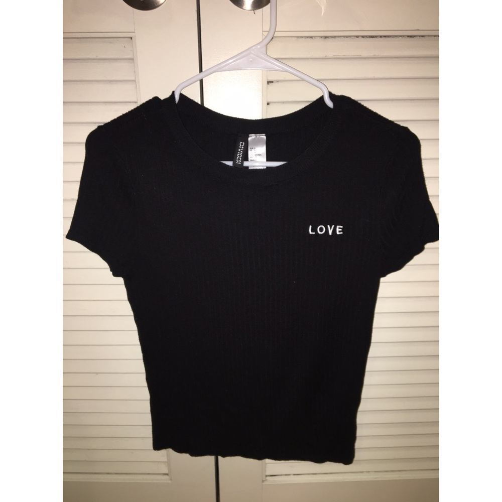Forever 21 Ribbed "LOVE" Shirt